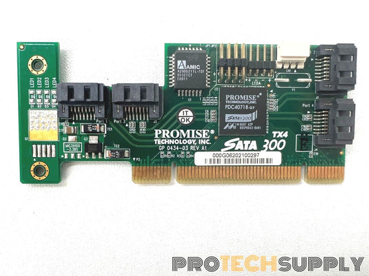 Promise Technology SATA300 TX4 SATA Controller Card without Bracket w/ WARRANTY