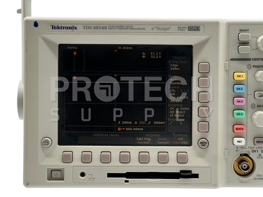 Tektronix TDS3054B 4-Channel Color Digital Phosphor Oscilloscope GUARANTEED