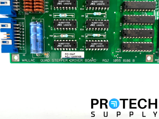 Wallac 1055 8186 Quad Stepper Driver Board RQJ with WARRANTY