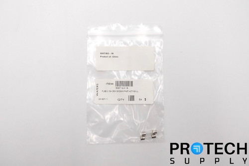 2/Pk Waters WAT163-16 Fuse 3.15A 250V 5 X 20MM Fast Acting NEW with WARRANTY
