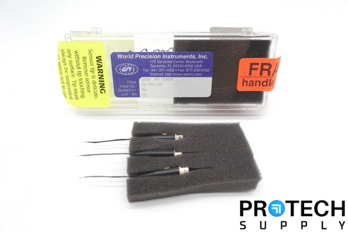 (3/Pk) WPI ISO-HPO-100 Hydrogen Peroxide Microsensor Straight 100 µm w/ WARRANTY