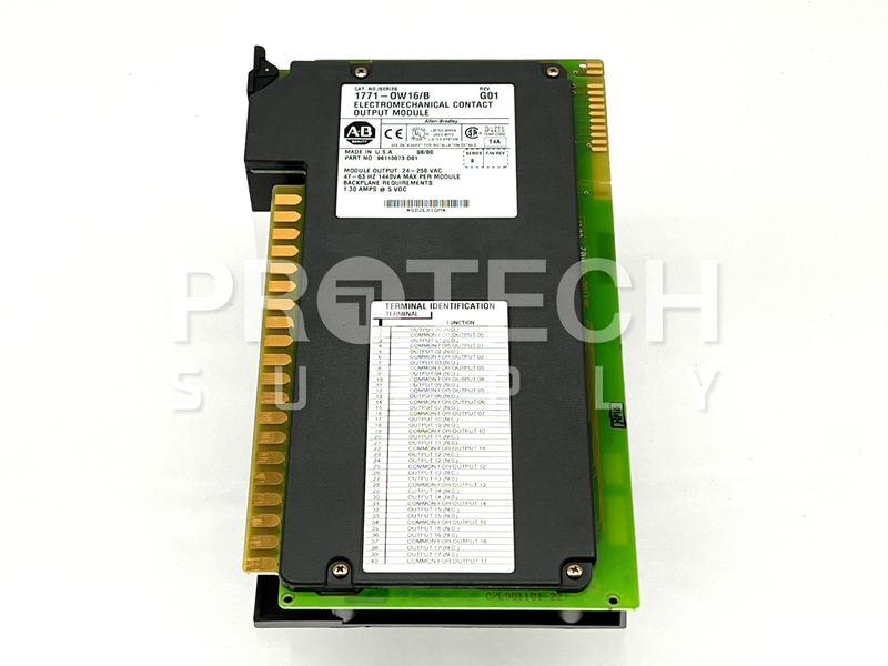 Load image into Gallery viewer, Allen-Bradley 1771-0W16/B Contact Output Module 96110073 D01 with WARRANTY
