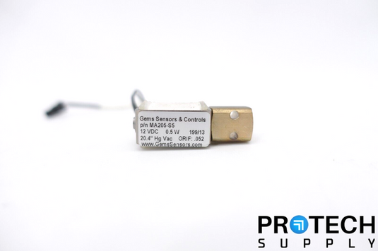 Gems Sensors & Controls M-Valve 0.5W MA205-S5 2-Pin with WARRANTY
