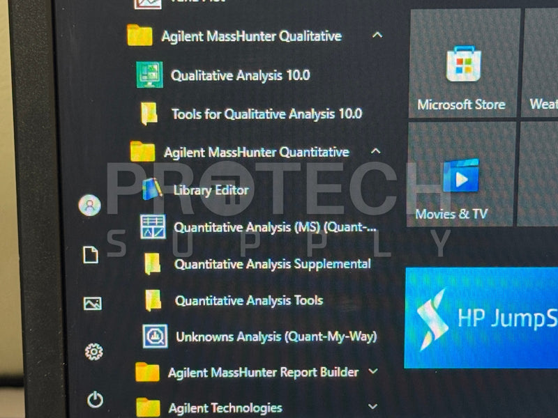 Load image into Gallery viewer, Agilent MassHunter Workstation Qualitative Analysis Software Loaded PC
