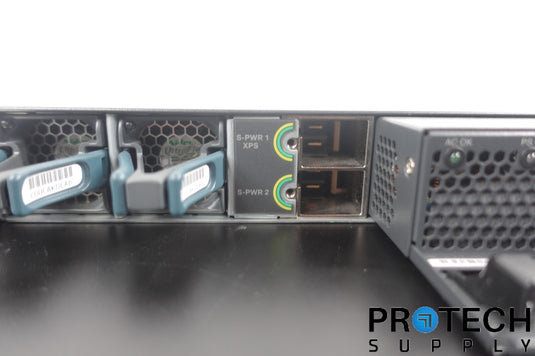 Cisco WS-C3750X-48PF-S 48-Port Gigabit IP Base Switch w/ Cables w/ WARRANTY