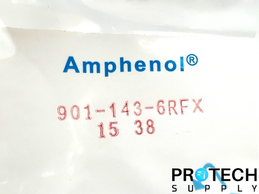 Amphenol RF SMA Connector Jack Female Socket 901-0143-6RFX NEW with WARRANTY