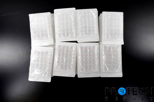 (Lot of 16) Falcon 353047 Tissue Culture Plate 24-Well NEW with WARRANTY