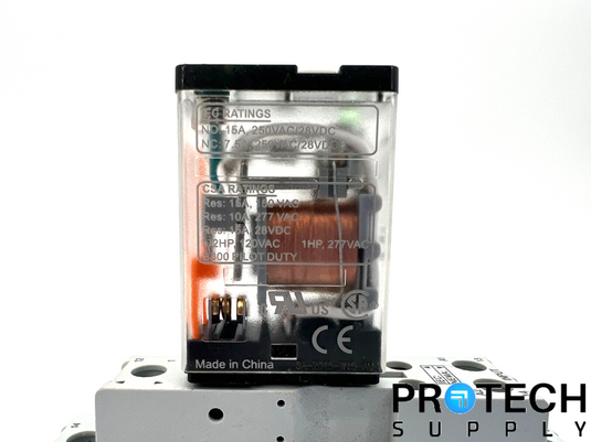 Assy Schneider 70-781D5-1A Relay Socket & Magnecraft 781XAXRM4L-24D w/ WARRANTY