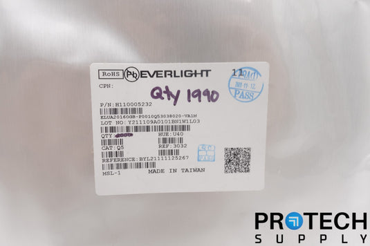 (1990/Reel) EVERLIGHT H110005232 Ultraviolet Emitter 405nm 2-SMD NEW