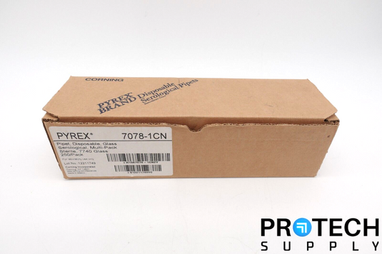 (Qty 100) Corning 7078-1CN Pyrex Disposable Serological Pipets