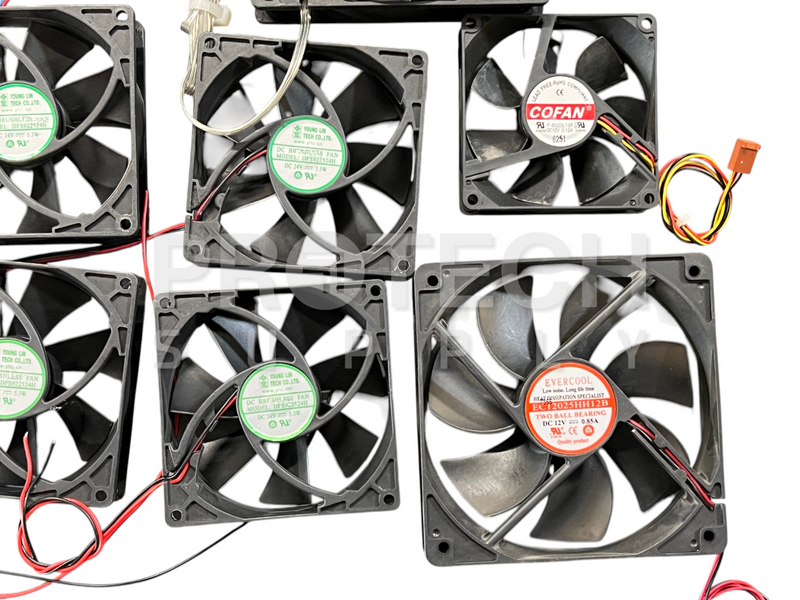 Load image into Gallery viewer, (Lot of 24) Misc Cooling Fan Delta / Ebmpapst / Sanyo Denki / Cofan / Young Lin
