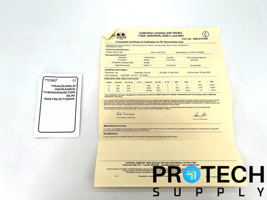 Thermo 36934-180 High Temperature InfraRed Thermometer with WARRANTY