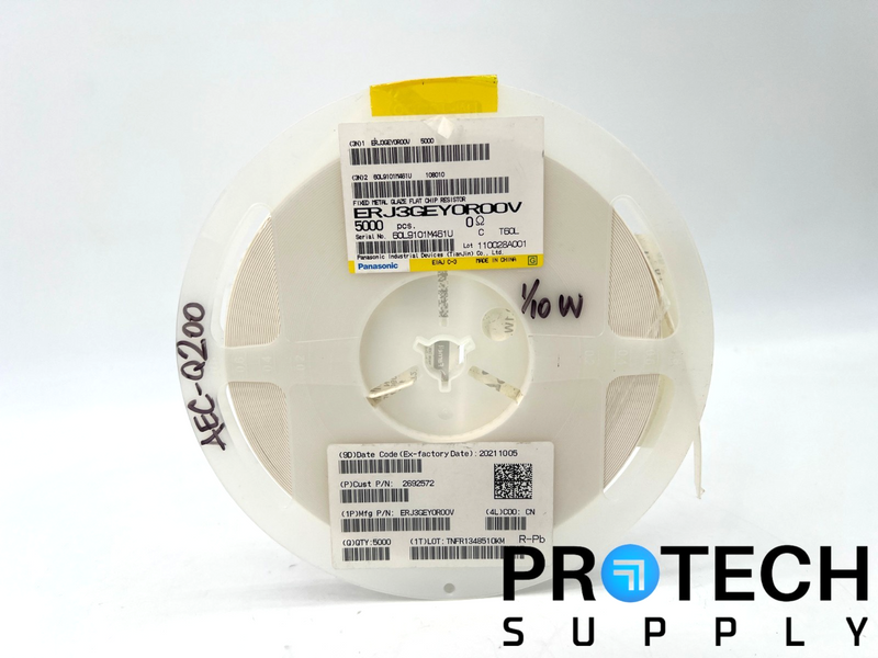 Load image into Gallery viewer, (5000 Reel) Panasonic ERJ3GEY0R00V Thick Film Resistors with WARRANTY
