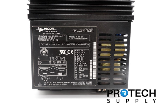 Vicor FlatPAC VI-MU3-EQ-LL-11 Switching Power Supplies 400W 24V with WARRANTY