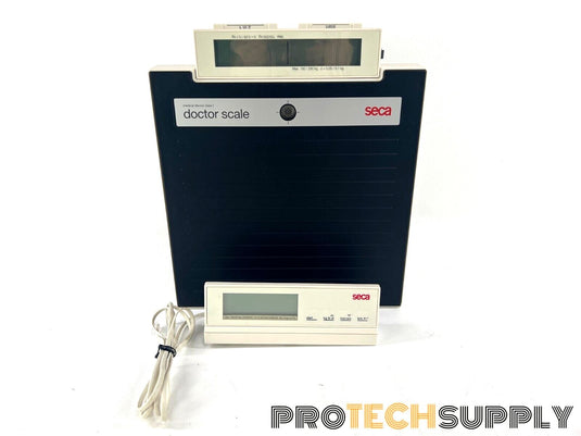 Seca 874 Flat Scale with Push Buttons with Cable Remote Display w/ WARRANTY