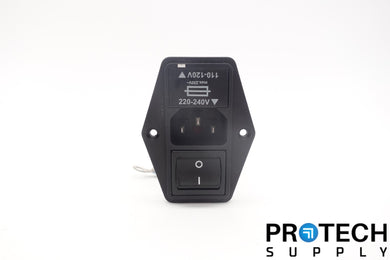 Schaffner FN 394-2.5-05-11 Fused Switch Power Entry Module 250VAC with WARRANTY