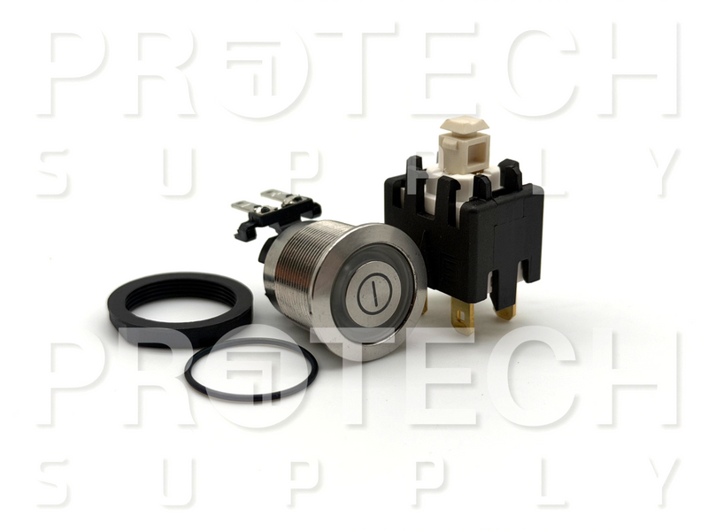 Load image into Gallery viewer, Schurter 486-4135-ND IEC Power Entry Module Panel Mount Push Button w/ WARRANTY
