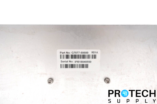 Agilent G7077-60600 Turbo Power Assembly with WARRANTY