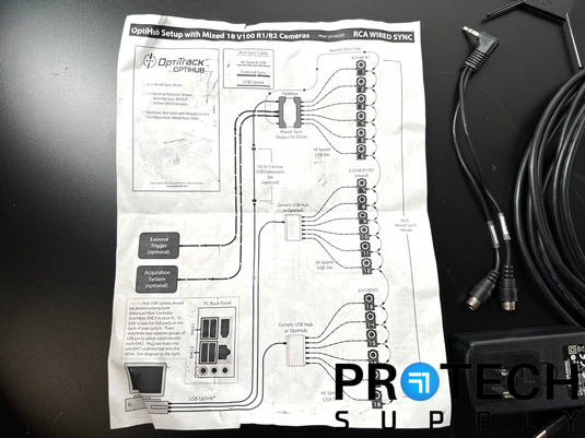 Lot of Misc Cables / Components for OptiTrack Camera