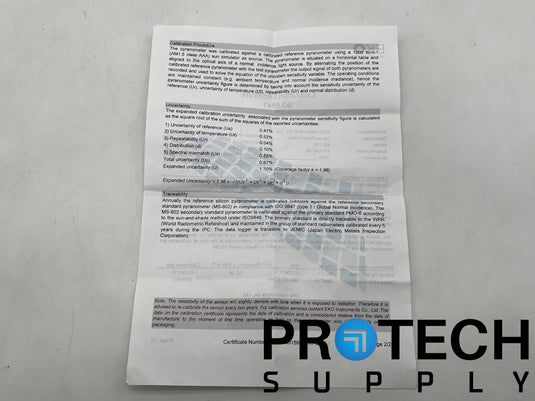 EKO ML-01E Silicon-Based Pyranometer NEW with WARRANTY