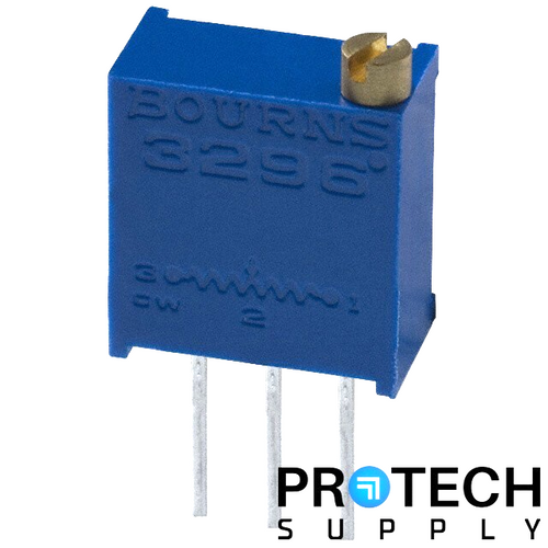 (10/Pk) Bourns 3296W-1-102LF PC Pins Trimmer 0.5W 1K OHM NEW with WARRANTY