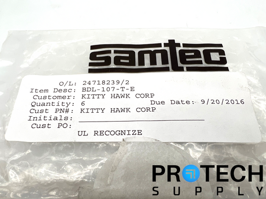 (Lot of Misc.) Samtec Header Connectors