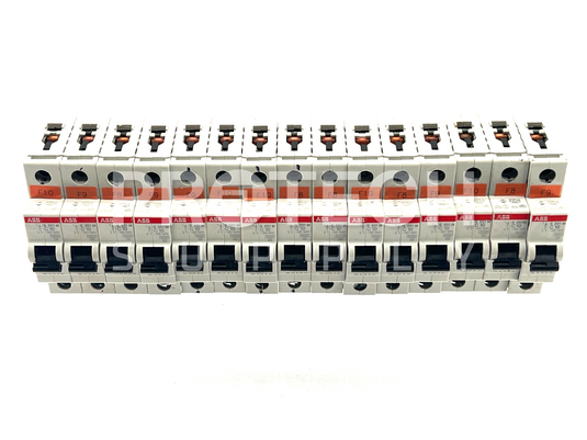(Lot of 15) ABB 2CDS271001R0104 Circuit Breaker 10A 1-Pole 230/400V w/ WARRANTY