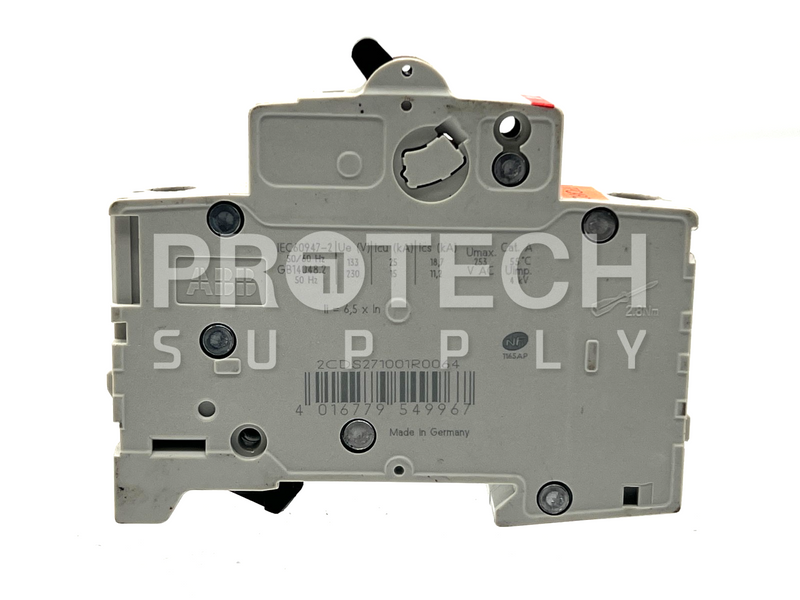 Load image into Gallery viewer, (Lot of 5) ABB 2CDS271001R0064 Circuit Breaker 6A 1-Pole 230/400V with WARRANTY

