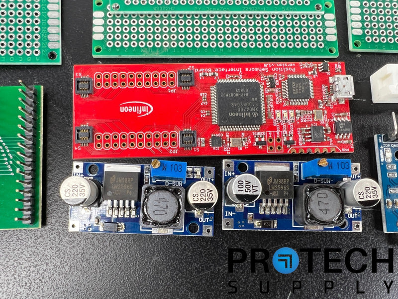 Load image into Gallery viewer, Lot of Misc. Hardware / Boards / Breadboard / PCB Mount Switches
