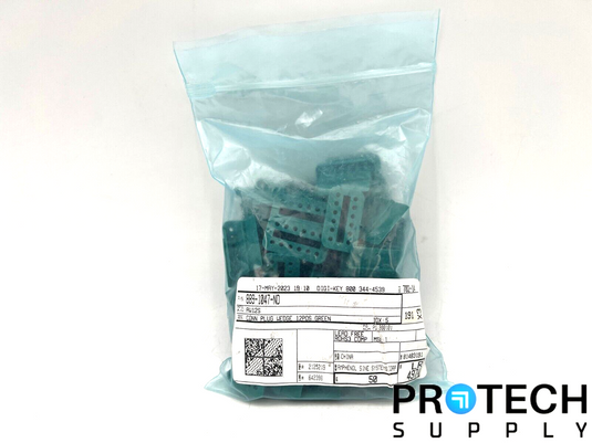 46/Pk Amphenol Green Connector Pug Wedge for Socket 889-1022-ND