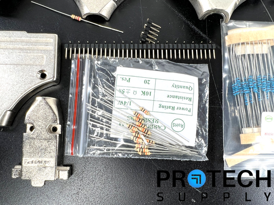 Lot of Misc. Industrial Hardware / Connectors / Resistors