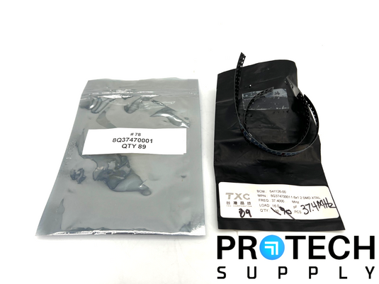 (89/Pk) TXC 8Q37470001 Crystal 37.4MHz 80Ohms with WARRANTY