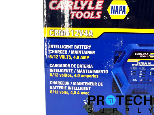 Carlyle Tools CBM612V4A Intelligent Battery Charger NEW with WARRANTY