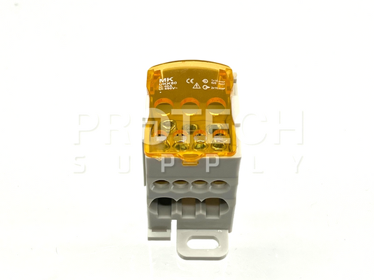 (Lot of 45) MK Electric UKK80 Unipolar Distribution Terminal Block with WARRANTY