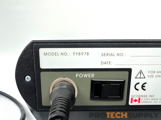 Scisense Transonic FY897B Control Unit w/ FW-VSL-A Interface w/ FA-404  WARRANTY