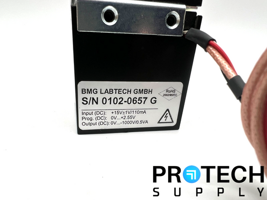 BMG Labtech High-Voltage Photomultiplier Tube from NEPHELOstar with WARRANTY