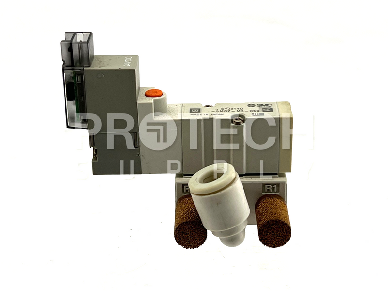 Load image into Gallery viewer, (Lot of 4) SMC SYJ3140-5MOZ Solenoid Valves 24VDC
