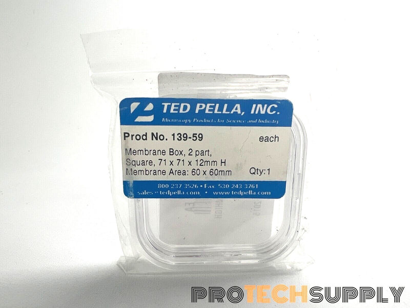 Load image into Gallery viewer, NEW Ted Pella 139-59 2-Part Membrane Box 71 x 71 x 12mm with WARRANTY

