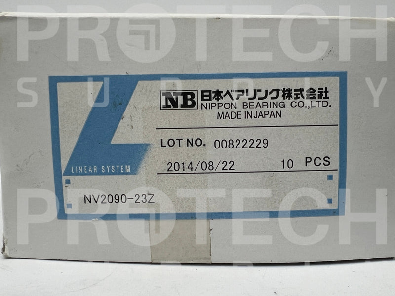 Load image into Gallery viewer, (10/Pk) NB NV2090-23Z Cross Roller Linear Guide NEW with WARRANTY
