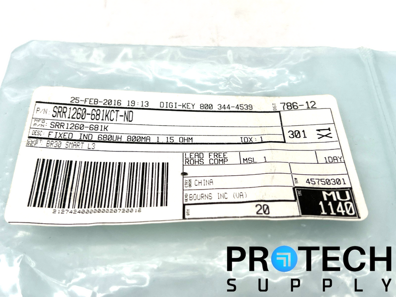 Load image into Gallery viewer, (Pack of 17) Bourns SRR1260-681K Wirewound Inductor NEW with WARRANTY
