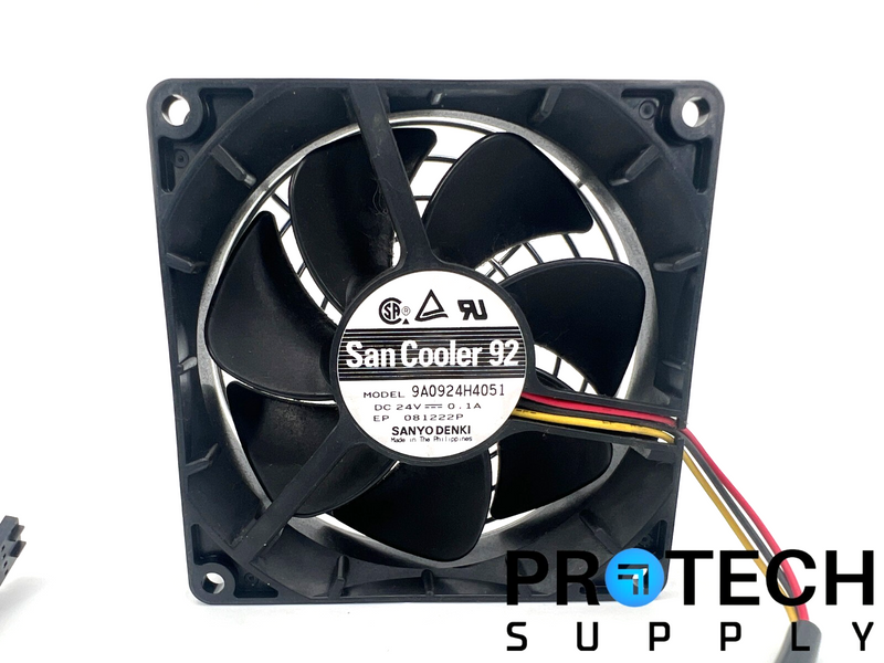 Load image into Gallery viewer, San Cooler 9A0924H4051 Fan Tubeaxial 24VDC 92mm L x 92mm H with WARRANTY
