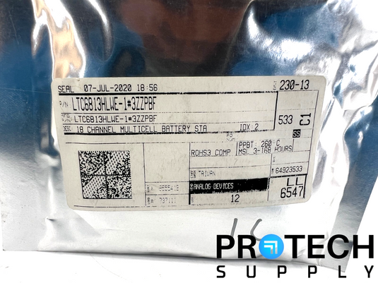 (12/Pk) Analog Devices LTC6813HLWE-1