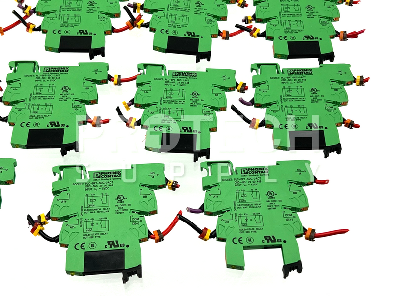 Load image into Gallery viewer, (Lot of 15) Phoenix Contact PLC-BPT-5DC/1/ACT Relay Socket Base with WARRANTY
