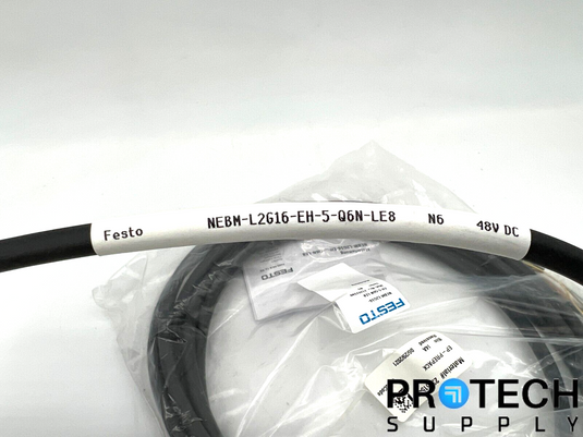 Festo NEBM-L2G16-EH-5-Q6N-LE8 Connecting Cable NEW with WARRANTY