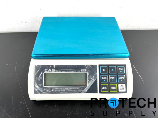 CAS Corporation ED-3 Counting Scale + Power Adapter NEW with WARRANTY