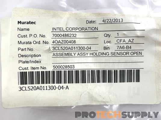 NEW Intel Asyst-Shinko EE-SX 872 Assembly Holding Sensor Open with WARRANTY