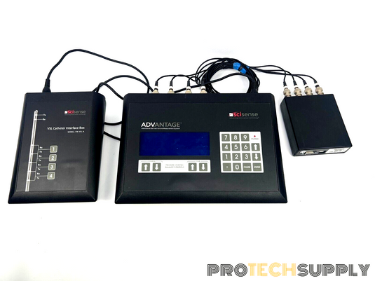 Scisense Transonic FY897B Control Unit w/ FW-VSL-A Interface w/ FA-404  WARRANTY