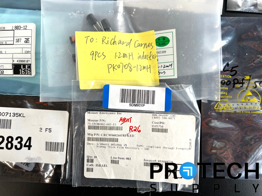 (Lot of Misc.) Resistor / Capacitor / Transistor / Diode / Varistor / Regulator
