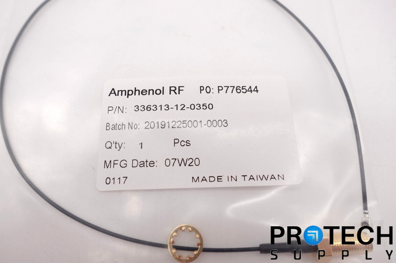 Load image into Gallery viewer, Amphenol RF 336313-12-0350 Cable Assy JACK-PLG 13.78 NEW with WARRANTY
