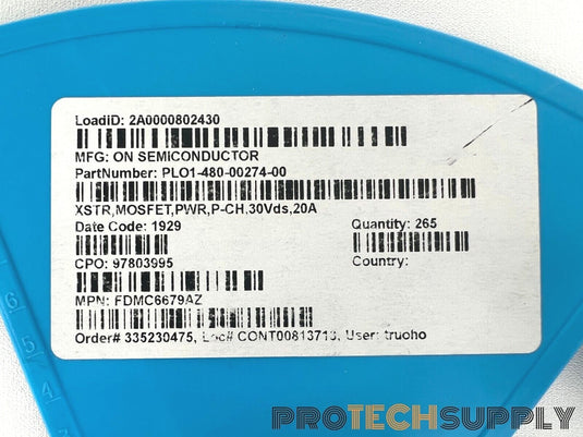 NEW (Roll of 265) ON Semi FDMC6679AZ with WARRANTY